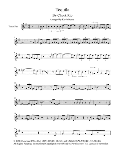 Tequila (arr. Kevin Busse)