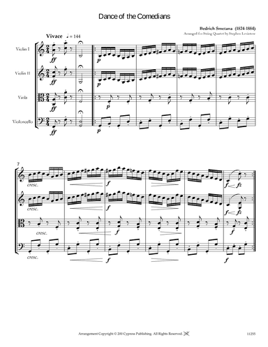 Dance of the Comedians (arr. Stephen Levintow)