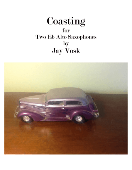 Coasting for Two Eb Alto Saxophones