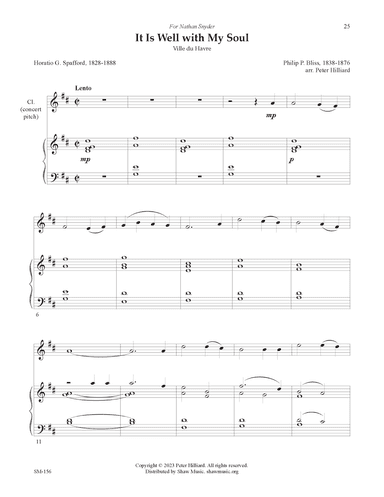 It Is Well with My Soul (arr. Peter Hilliard)