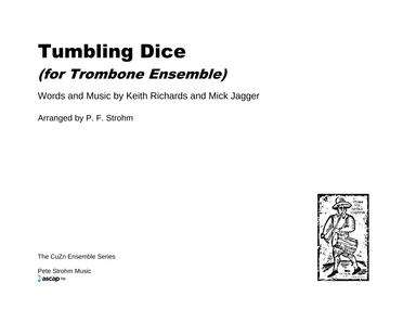 Tumbling Dice (arr. P. F. Strohm)