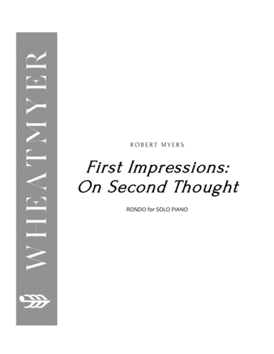 First Impressions: On Second Thought