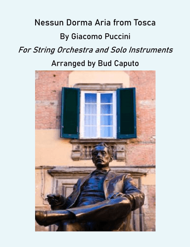 Nessun Dorma for String Orchestra and Various Solo Instruments (arr. Bud Caputo)