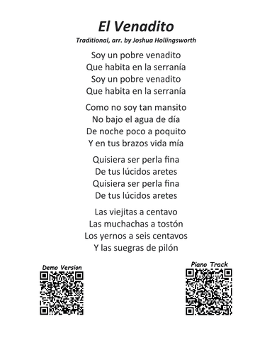 El Venadito (arr. Joshua Hollingsworth)