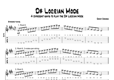 D# Locrian Mode (4 Ways to Play)