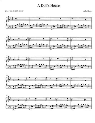 Doll's House, A (arr. jeff siesser)