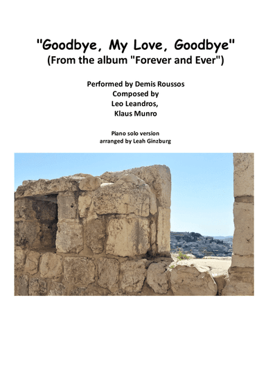 Forever And Ever (and Ever) (arr. Leah Ginzburg)