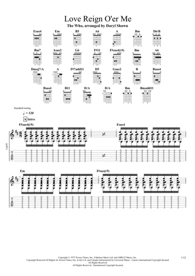 Love, Reign O'er Me (arr. Daryl Shawn)
