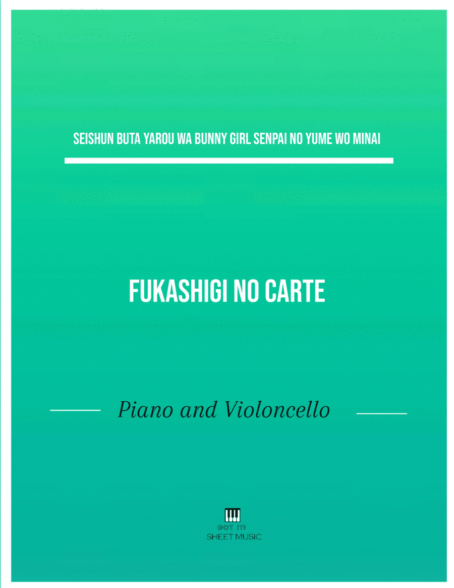Fukashigi No Carte (arr. ANDRE LAITANO)