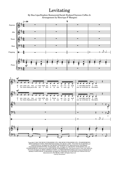Levitating (arr. Henrique F Mangoni)