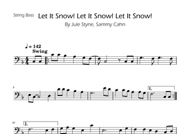 Let It Snow! Let It Snow! Let It Snow! (arr. Ygor Nunes)