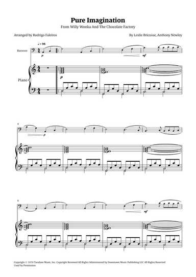 Pure Imagination (arr. Rodrigo Faleiros)