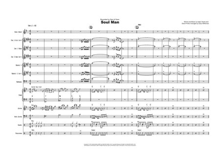 Soul Man (arr. Daryl McKenzie)