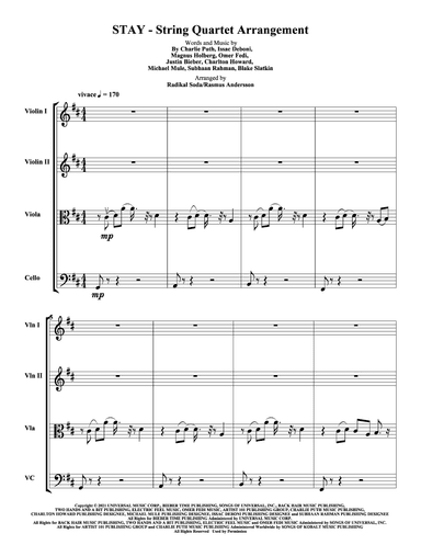 Stay (arr. Radikal Soda)