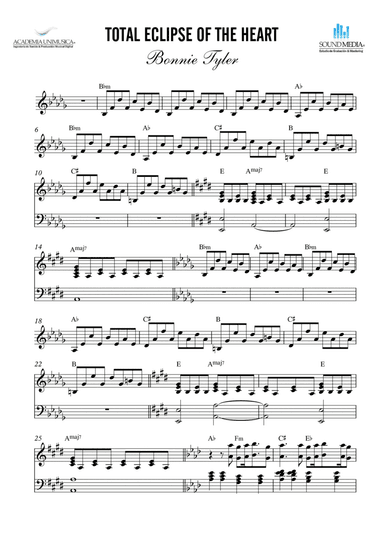Total Eclipse Of The Heart (arr. Academia Unimusica)