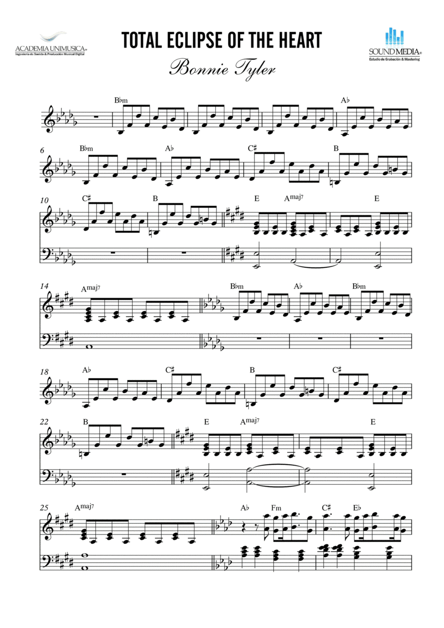 Total Eclipse Of The Heart (arr. Academia Unimusica)