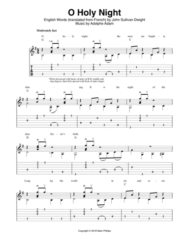 O Holy Night (arr. Mark Phillips)