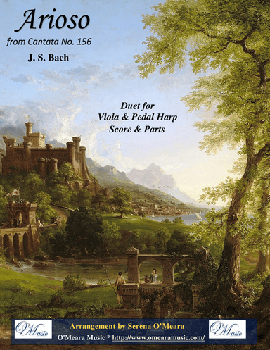 Arioso, Duet for Viola & Pedal Harp (arr. Serena O'Meara)