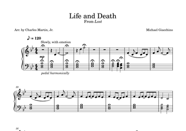 Life And Death (arr. Charles Martin)
