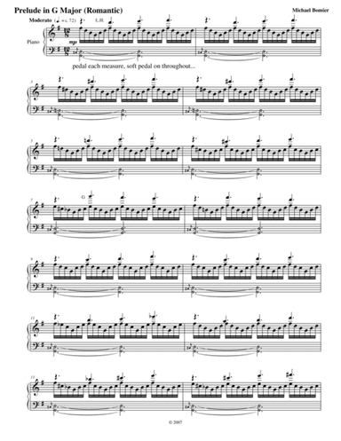 Prelude No. 15 in G Major from 24 Preludes