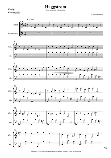 Haggstrom (arr. Wesley S. SIlva)