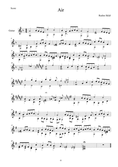 Guitar etude 3