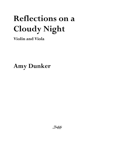 Reflections On a Cloudy Night