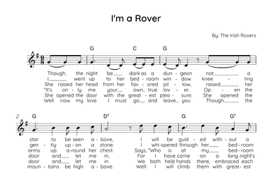 I'm a Rover (arr. Thomas Degan)