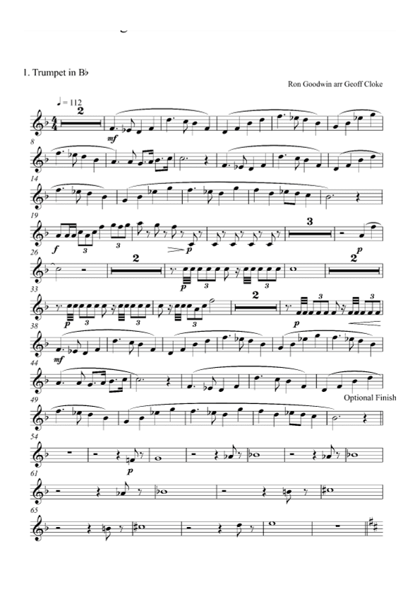 Aces High (arr. Geoff Cloke)