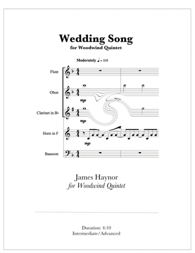 Wedding Song (There Is Love) (arr. James Haynor)