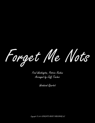 Forget Me Nots (arr. Jeff Tincher)