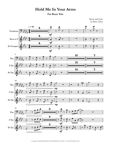 Hold Me In Your Arms (arr. David Lartey)