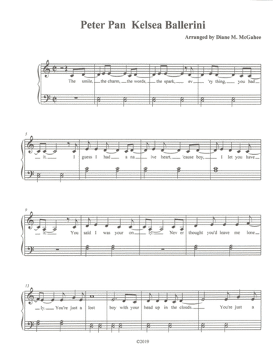 Peter Pan (arr. Diane M. McGahee)