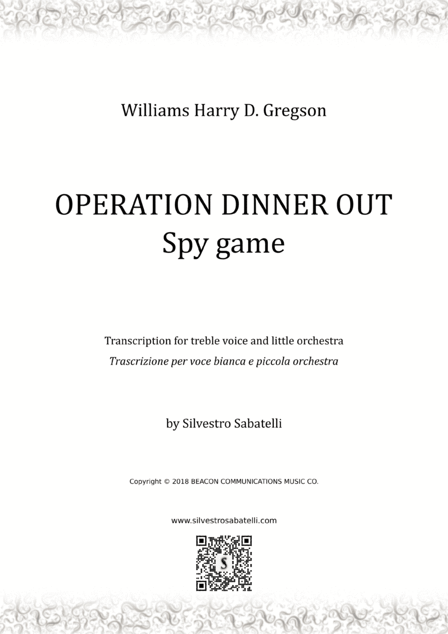 Operation Dinner Out (arr. Silvestro Sabatelli)
