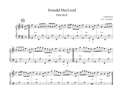 Donald MacLeod (arr. Julia Gordon)