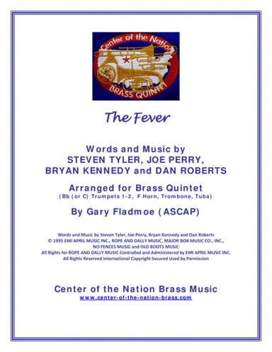 The Fever (arr. Gary Fladmoe (ASCAP))