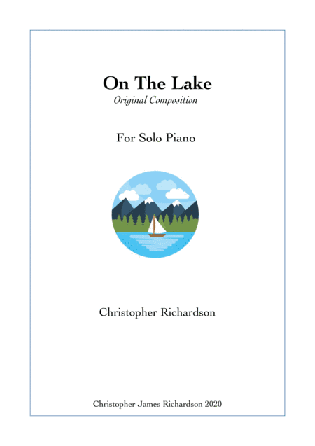 On The Lake - Piano Solo