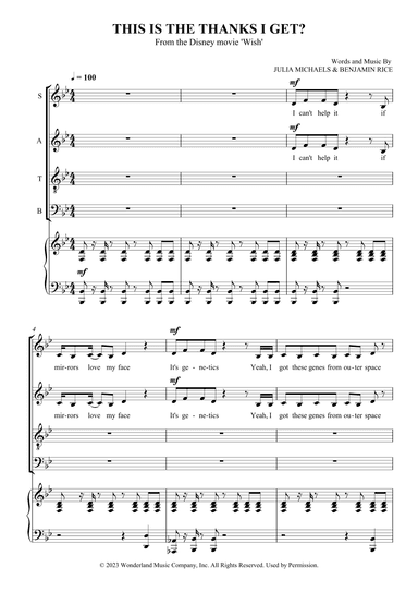 This Is The Thanks I Get?! (arr. SCMusic)