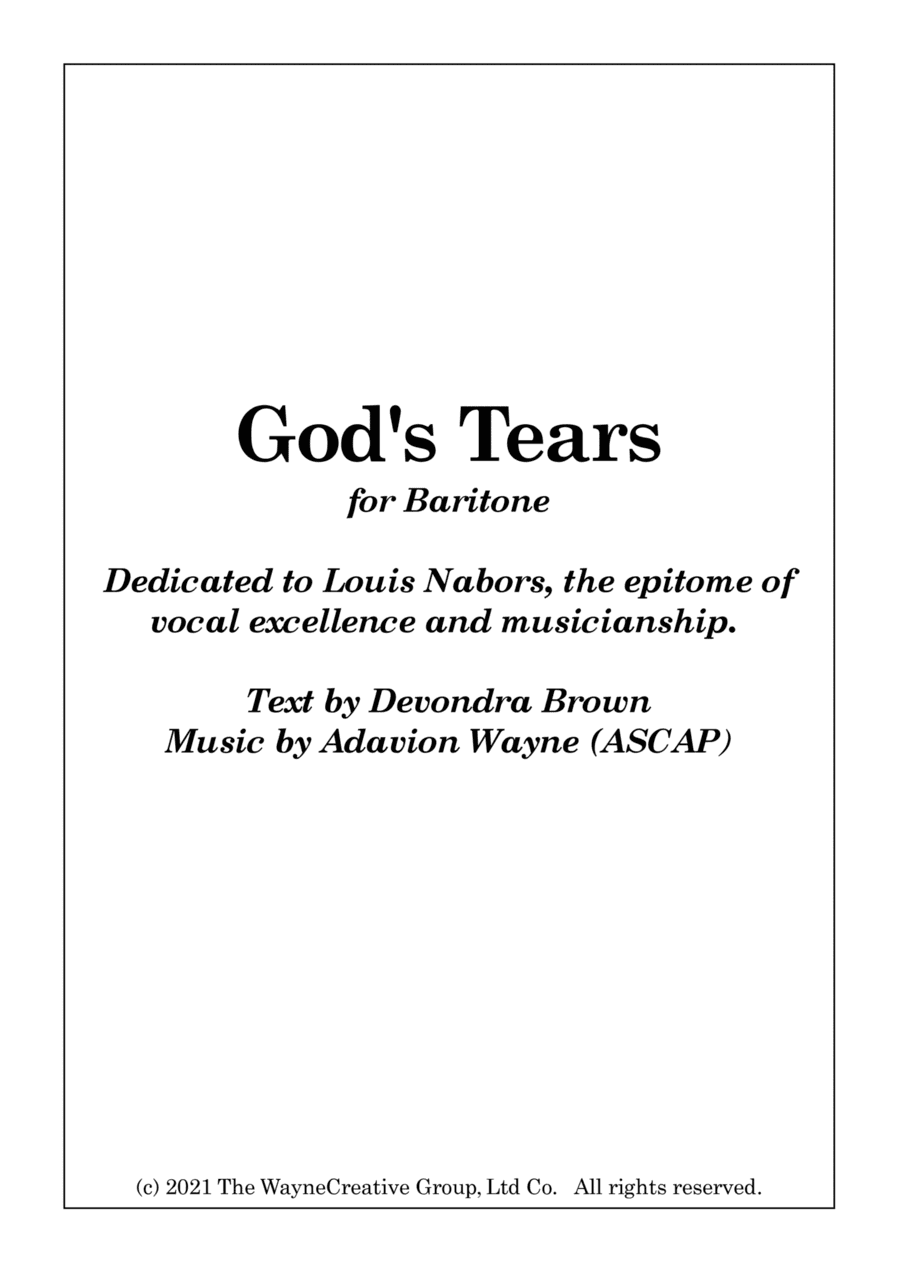 God's Tears