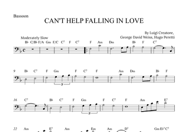 Can't Help Falling In Love (arr. Alex Nunes Rodrigues)