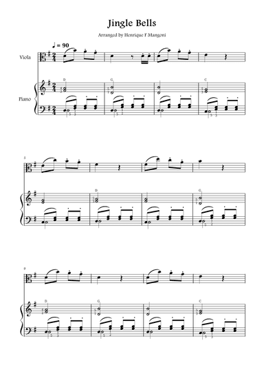 Jingle Bells (arr. Henrique F Mangoni)