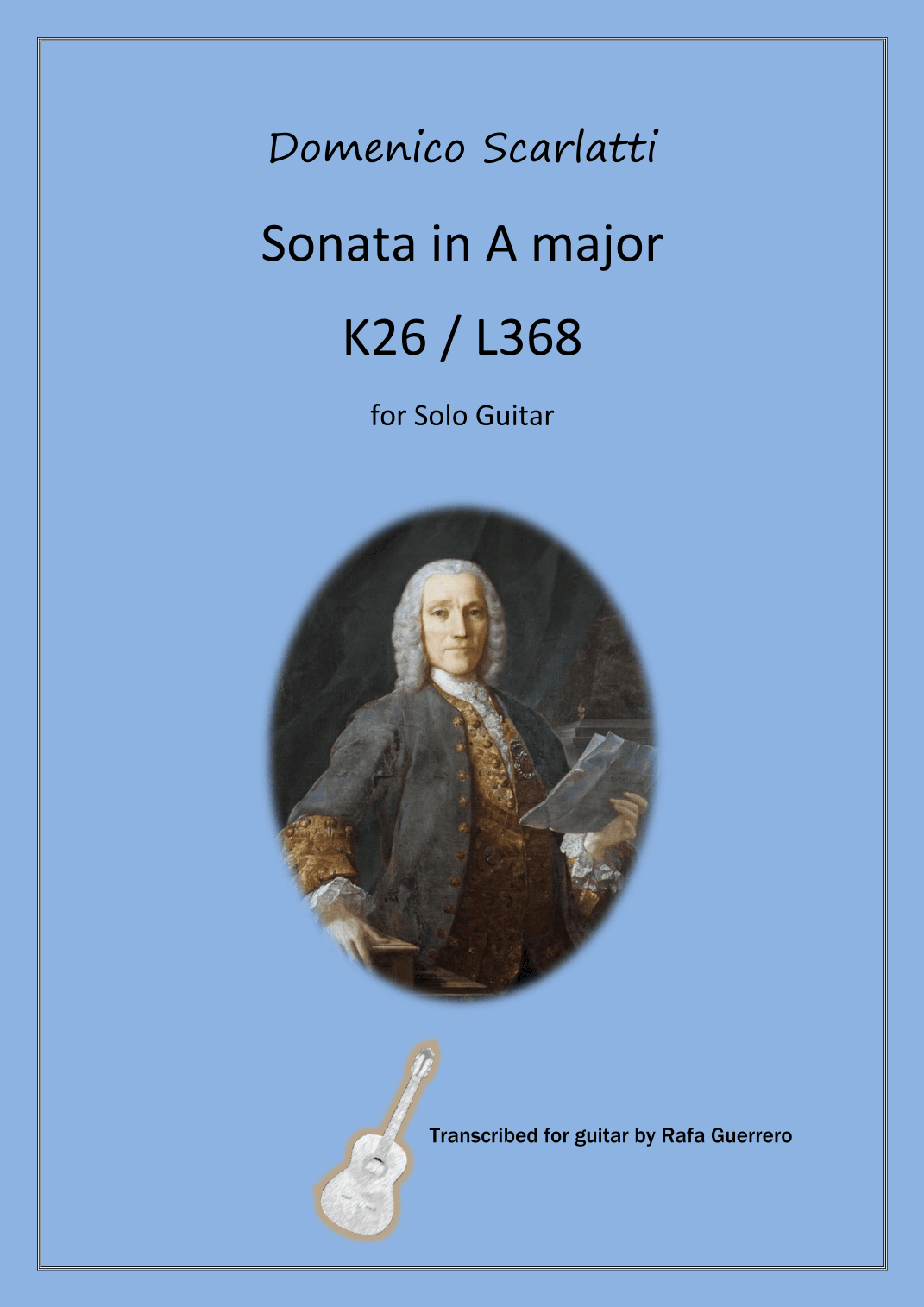 Sonata K26 / L368 (arr. Rafa Guer)