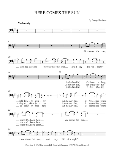 Here Comes The Sun (arr. Alex Nunes Rodrigues)