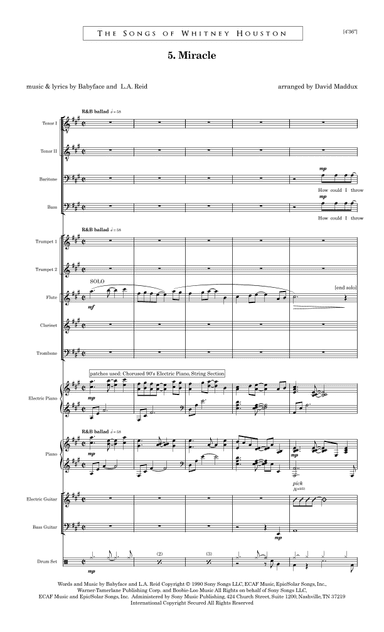 Miracle (arr. David Maddux)