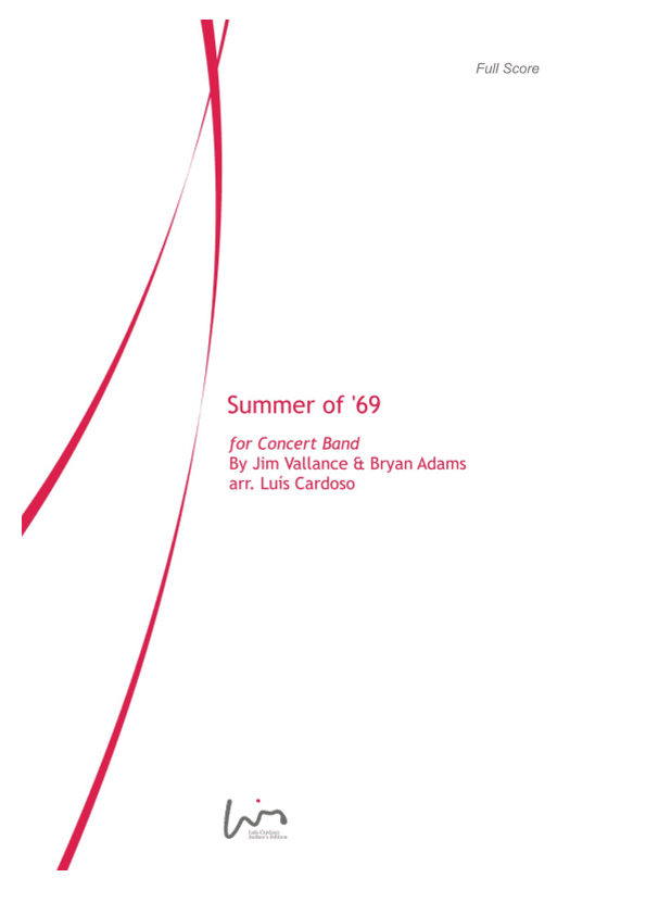 Summer Of '69 (arr. Luis Cardoso)