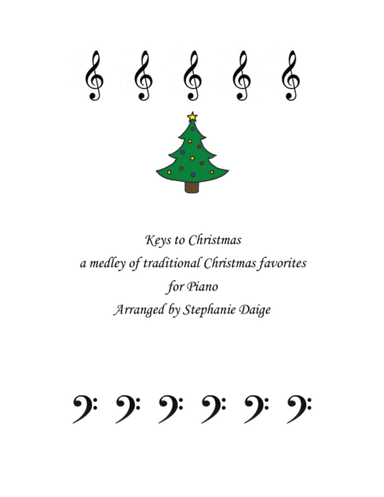 Keys to Christmas Medley for Piano (arr. Stephanie Daige)