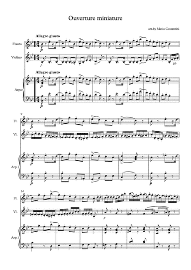Nutcracker - Miniature Overture (arr. Matia Costantini)