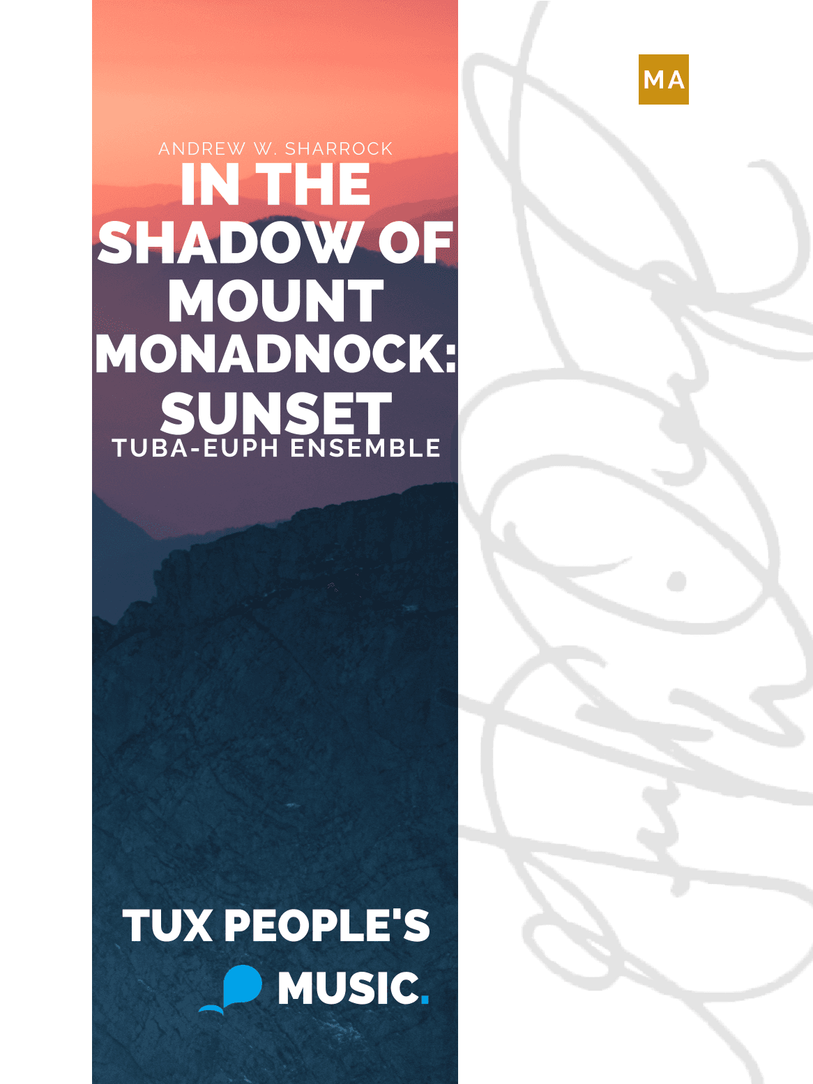 In the Shadow of Mount Monadnock: Sunset