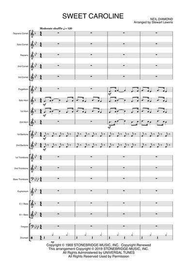 Sweet Caroline (arr. Stewart Lewins)