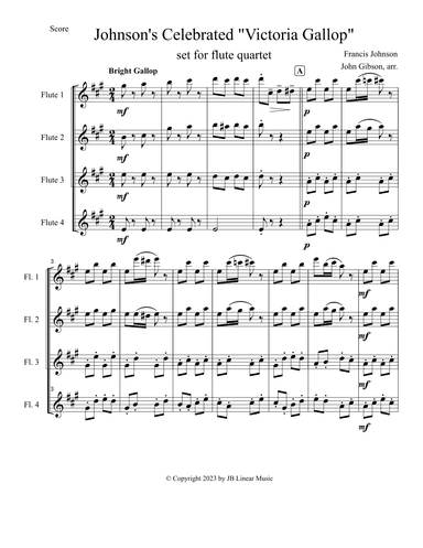 Victoria Gallop (arr. John Gibson)
